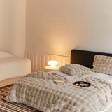 Camel Faux Fur Blanket