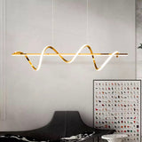 Vintage Coil Chandelier