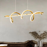 Vintage Coil Chandelier