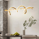 Vintage Coil Chandelier