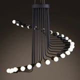 Modern Spiral Chandelier