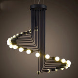 Modern Spiral Chandelier