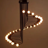 Modern Spiral Chandelier