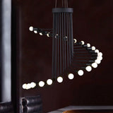 Modern Spiral Chandelier