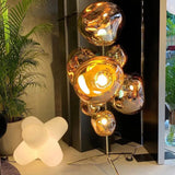 Lava Stone Floor Lamp