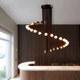 Modern Spiral Chandelier