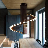 Modern Spiral Chandelier