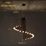 Modern Spiral Chandelier