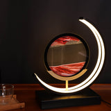 Falling Sands Hourglass Lamp