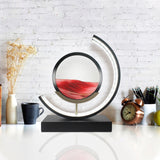 Falling Sands Hourglass Lamp