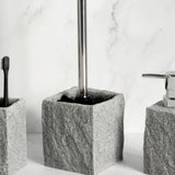 Granite Toilet Brush & Holder