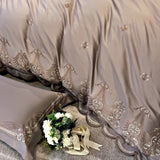 "Dimmed" Boho Duvet Cover Set (Egyptian Cotton)