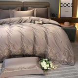 "Dimmed" Boho Duvet Cover Set (Egyptian Cotton)