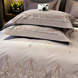 "Dimmed" Boho Duvet Cover Set (Egyptian Cotton)