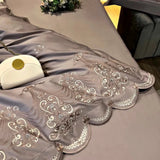 "Dimmed" Boho Duvet Cover Set (Egyptian Cotton)