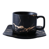 Marble Mug & Saucer