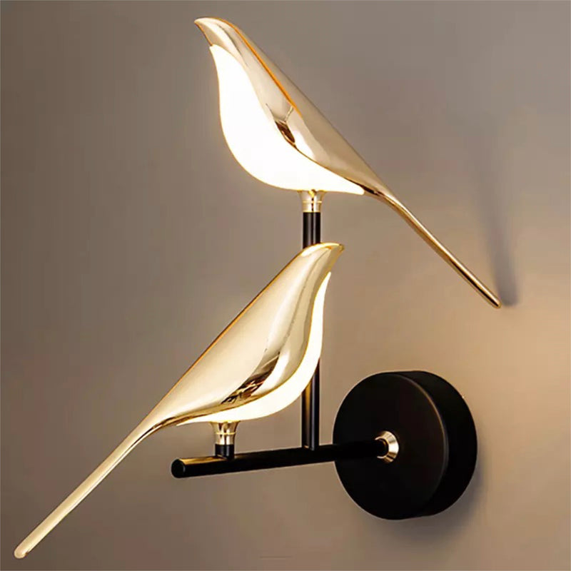 Golden Bird Wall Sconce