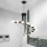 Modern Spiral Chandelier