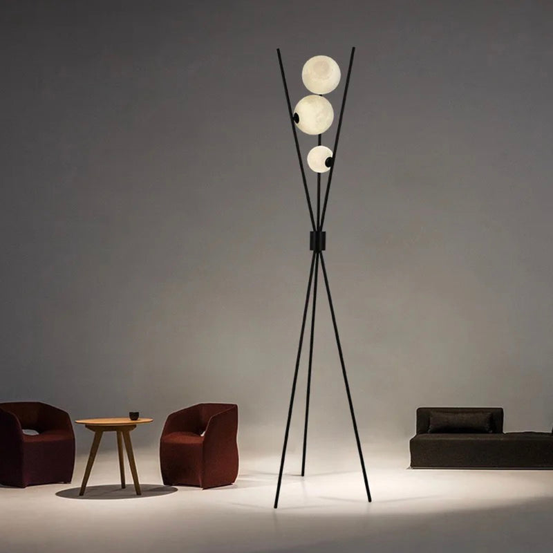 Triple Moon Floor Lamp