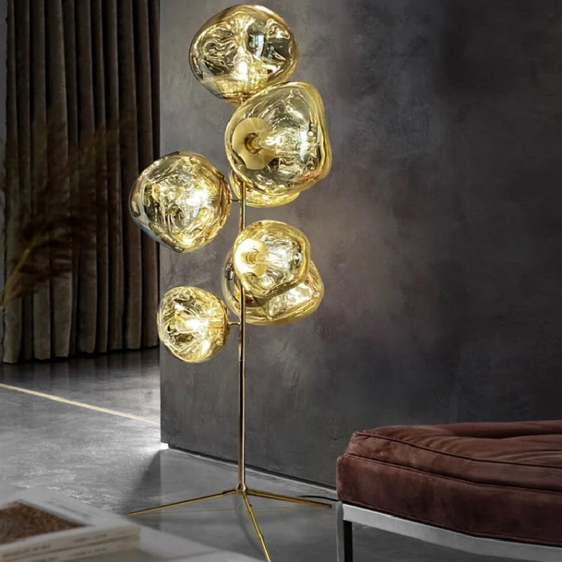 Lava Stone Floor Lamp