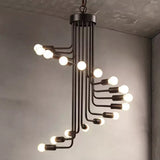 Modern Spiral Chandelier