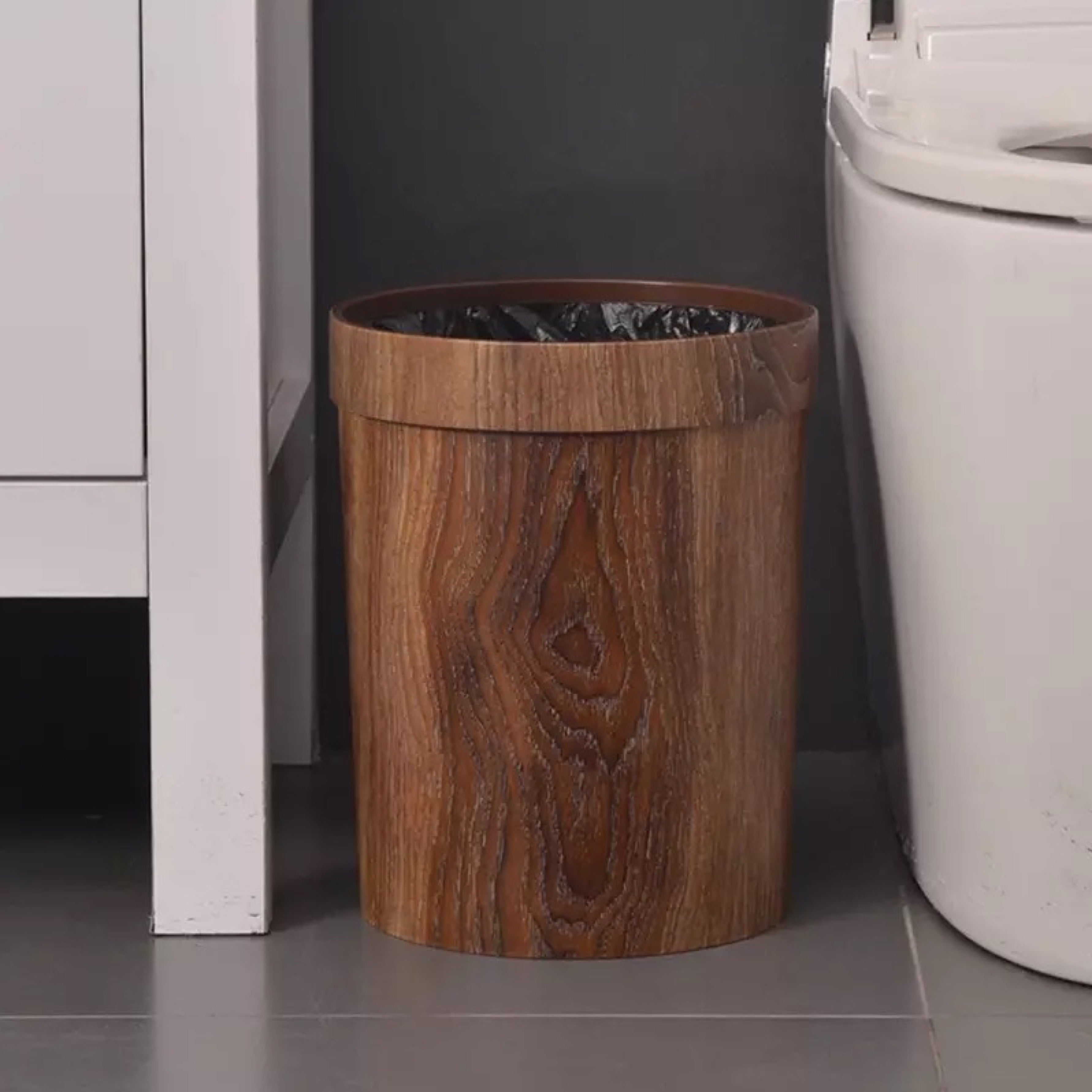 Retro Wood Bin – Identify as Modern