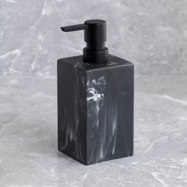 Black Marble Soap Dispenser