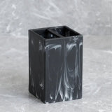 Black Marble Toothbrush Holder