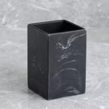 Black Marble Mouthwash Cup