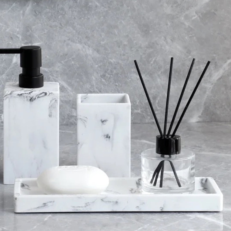 White Marble Set