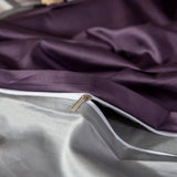 Luxe Royal Purple Duvet Cover Set (Egyptian Cotton)